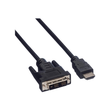 VALUE Secomp VALUE - Adapterkabel - DVI-D männlich zu HDMI männlich Produktbild Additional View 3 S