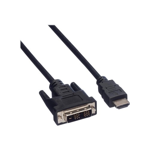 VALUE Secomp VALUE - Adapterkabel - DVI-D männlich zu HDMI männlich Produktbild Additional View 3 L