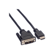 ROLINE Adapterkabel - Single Link - DVI-D männlich zu HDMI männlich Produktbild Additional View 2 S
