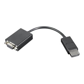 Lenovo Videokonverter - DisplayPort - VGA - Schwarz Produktbild