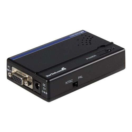 StarTech.com VGA auf Composite oder S-Video Konverter / Adapter bis zu max. 1600x1200 Produktbild Additional View 4 L