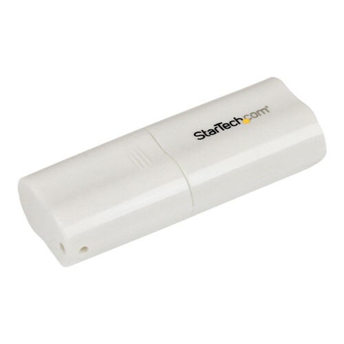 StarTech.com USB Audio Adapter - USB auf Soundkarte in weiß - Soundcard mit USB (Stecker) Produktbild Additional View 2 L