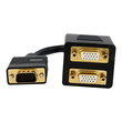 StarTech.com 30cm VGA auf 2x VGA Splitter-Kabel - St/Bu - VGA HD15 Y-Verteiler Stecker/Buchse - Verg Produktbild Additional View 1 S