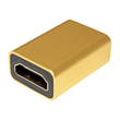 ROLINE Gold - HDMI Kupplung - HDMI weiblich zu HDMI weiblich Produktbild Additional View 2 S