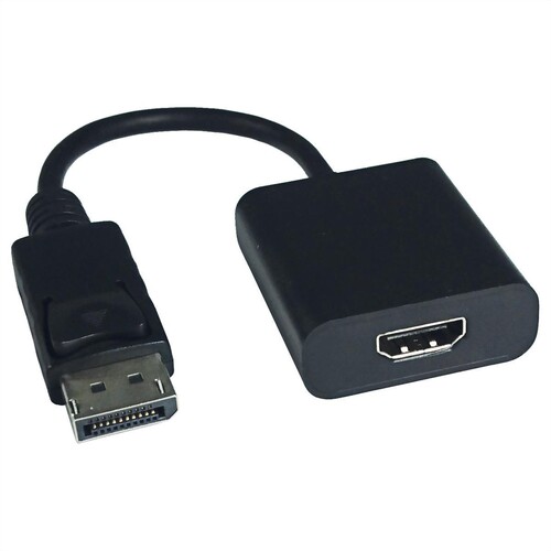 VALUE Videoadapter - DisplayPort männlich zu HDMI weiblich Produktbild Additional View 1 L