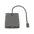 StarTech.com USB C Multiport Adapter - USB C auf HDMI 4K 30Hz/VGA Reiseadapter/Docking station - 5Gb Produktbild Additional View 2 S