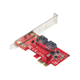 StarTech.com PCIe SATA Controller Karte - 2 Port SATA 3 Erweiterungskarte/Kontroller - 6Gbit/s - Produktbild