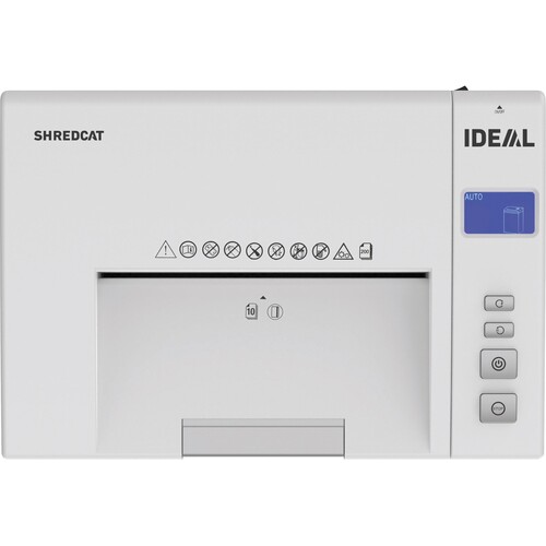 Aktenvernichter 8292CC bis 10 Blatt 4x10mm Partikel IDEAL 82929111 Shredcat (Sicherheitsstufe P-4) Produktbild Additional View 2 L