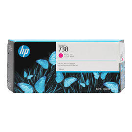 Tintenpatrone 738XL für DesignJet T850/ T950 300ml magenta HP 676M7A Produktbild