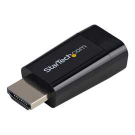 StarTech.com Kompakter HDMI auf VGA Adapter/ Konverter ideal für Chromebooks Ultrabooks & Laptops- H Produktbild