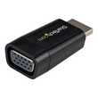 StarTech.com Kompakter HDMI auf VGA Adapter/ Konverter ideal für Chromebooks Ultrabooks & Laptops- H Produktbild Additional View 1 S