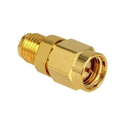 Delock RF-Adapter - SMA weiblich zu SMA männlich Produktbild Front View L