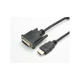 VALUE Videoadapter - DVI-D weiblich zu HDMI männlich Produktbild