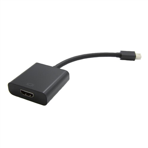VALUE Videoadapter - Mini DisplayPort männlich zu HDMI weiblich Produktbild Additional View 1 L