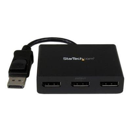 StarTech.com 3-Port Multi Monitor Adapter - DisplayPort 1.2 MST-Hub auf Dual 4K 30Hz & 1x 1080p - Vi Produktbild