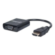 Manhattan HDMI to VGA Converter cable, 1080p, 30cm, Male to Female, Micro-USB Power Input Port for a Produktbild Additional View 4 S