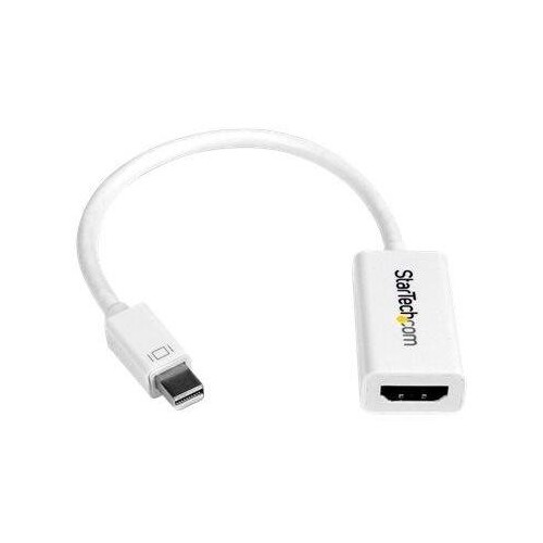 StarTech.com Mini DisplayPort auf HDMI 4k @ 30Hz Adapter - DP 1.2 zu HDMI Audio Video Konverter für Produktbild