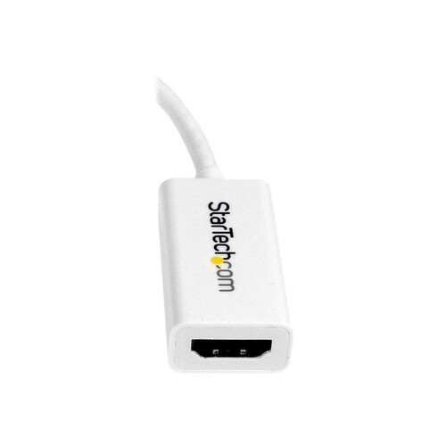 StarTech.com Mini DisplayPort auf HDMI 4k @ 30Hz Adapter - DP 1.2 zu HDMI Audio Video Konverter für Produktbild Additional View 3 L