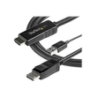 StarTech.com 3m HDMI to DisplayPort Adapter Cable with USB Power - 4K 30Hz Active HDMI to DP 1.2 Con Produktbild Additional View 1 S
