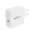 StarTech.com USB C Wall Charger, USB C Laptop Charger 60W PD, 6ft/2m Cable, Universal Compact Type C Produktbild Additional View 3 S
