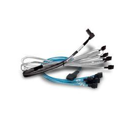 BROADCOM Internes SAS-Kabel - 1x8 Slim SAS (SFF-8654) Produktbild
