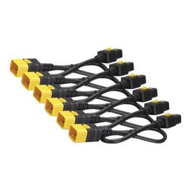 APC Stromkabel - IEC 60320 C19 bis IEC 60320 C20 - 16 A - 61 cm - eingerastet - Schwarz (Packung mit Produktbild