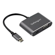 StarTech.com CDP2MDPVGA USB-C Multiport Adapter (Mini DisplayPort oder VGA, 4K 60Hz, HDR2, 2-in-1-US Produktbild