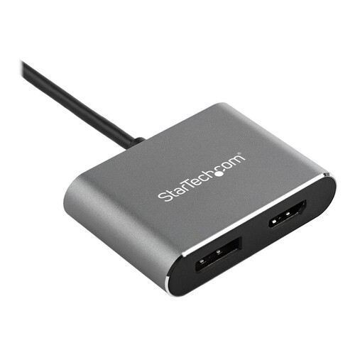 StarTech.com CDP2DPHD USB-C-Multiport Adapter (4K 60Hz UHD, 2-in-1 USB Typ C auf HDMI/DP Display ode Produktbild Additional View 2 L