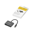 StarTech.com CDP2DPVGA USB-C Multiport Adapter (DisplayPort oder VGA, 4K 60Hz, Aluminium, 2-in-1-USB Produktbild Additional View 2 S