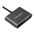 StarTech.com CDP2DPVGA USB-C Multiport Adapter (DisplayPort oder VGA, 4K 60Hz, Aluminium, 2-in-1-USB Produktbild Additional View 4 S