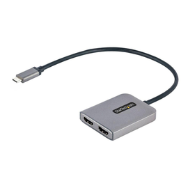 StarTech.com USB-C to Dual HDMI MST HUB, Dual HDMI 4K 60Hz, USB Type C Multi Monitor Adapter for Lap Produktbild