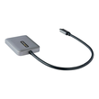 StarTech.com USB-C to Dual HDMI MST HUB, Dual HDMI 4K 60Hz, USB Type C Multi Monitor Adapter for Lap Produktbild Additional View 4 S