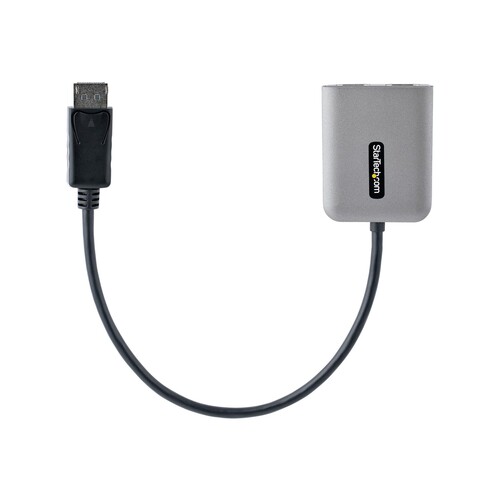 StarTech.com DP to Dual HDMI MST HUB, Dual HDMI 4K 60Hz, DisplayPort Multi Monitor Adapter with 1ft Produktbild