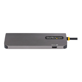 StarTech.com USB C Multiport Adapter, 4K 60Hz HDMI Video, 3-Port 5Gbps USB-A 3.2 Hub, 100W Power Del Produktbild