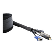StarTech.com 10ft (3m) Cable Management Sleeve, Trimmable Heavy Duty Cable Wrap, 1.2" (3cm) Produktbild Additional View 4 S