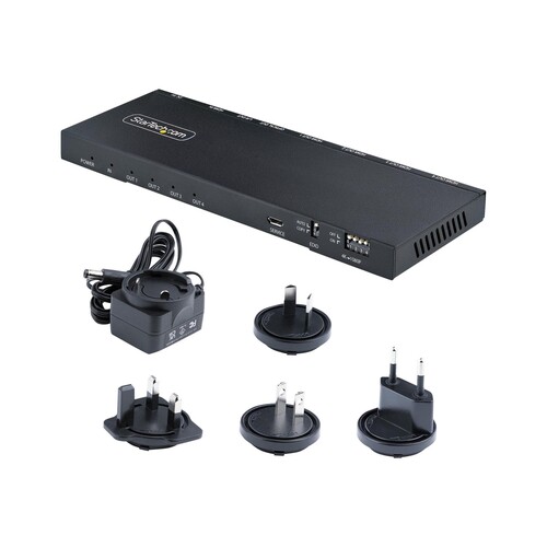 StarTech.com 4-Port HDMI Splitter, 4K 60Hz HDMI 2.0 Video, 1 In 4 Out HDMI Splitter, 4K HDMI Splitte Produktbild