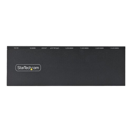 StarTech.com 4-Port HDMI Splitter, 4K 60Hz HDMI 2.0 Video, 1 In 4 Out HDMI Splitter, 4K HDMI Splitte Produktbild Additional View 3 L