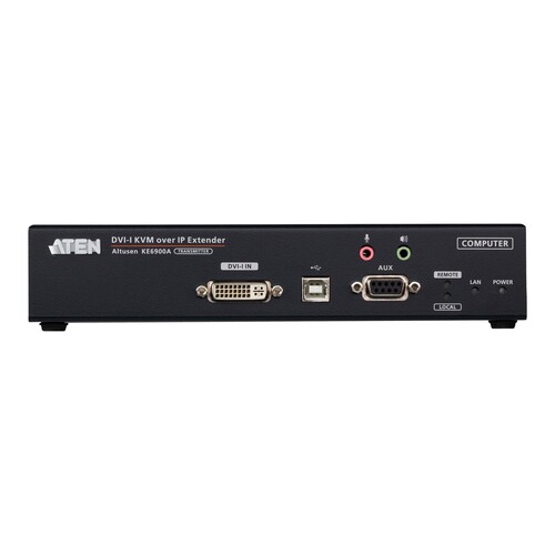 ATEN KE6900AT DVI-I Single Display KVM over IP Transmitter Produktbild Additional View 3 L