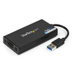 StarTech.com USB 3.0 to HDMI Adapter, 4K 30Hz Ultra HD, DisplayLink Certified, USB Type-A to HDMI Di Produktbild