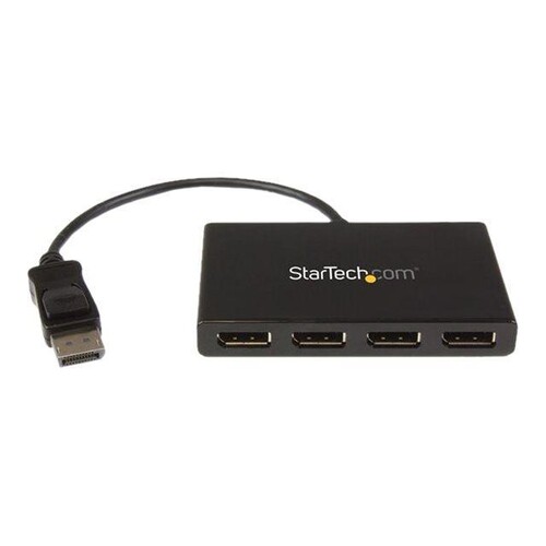 StarTech.com 4-Port Multi Monitor Adapter - DisplayPort 1.2 MST-Hub - 4x 1080p - DisplayPort Video-S Produktbild