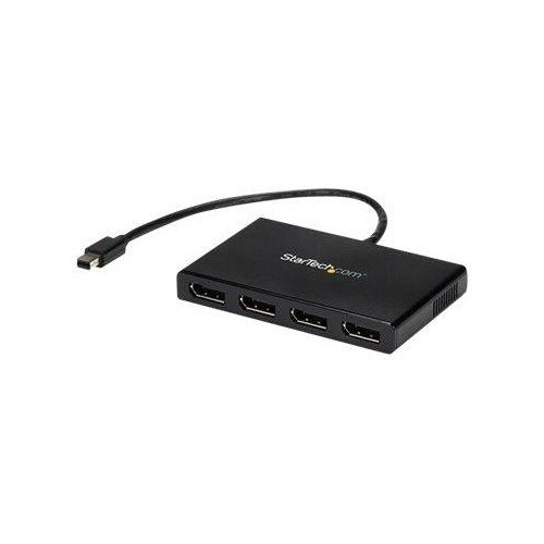 StarTech.com 4 Port Multi Monitor Adapter - Mini DisplayPort auf DisplayPort MST Hub - 4x 1080p - Vi Produktbild Additional View 1 L