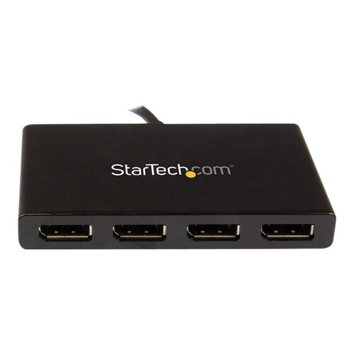 StarTech.com 4 Port Multi Monitor Adapter - Mini DisplayPort auf DisplayPort MST Hub - 4x 1080p - Vi Produktbild Additional View 3 L