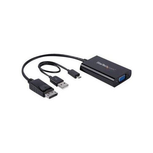 StarTech.com DisplayPort to VGA Adapter with Audio - 1920x1200 - DP to VGA Converter for Your VGA Mo Produktbild Additional View 4 L