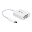 StarTech.com USB-C auf VGA Adapter - USB Typ-C zu VGA Video Konverter - Weiß - USB/VGA-Adapter - 24 Produktbild