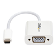 StarTech.com USB-C auf VGA Adapter - USB Typ-C zu VGA Video Konverter - Weiß - USB/VGA-Adapter - 24 Produktbild Additional View 2 S