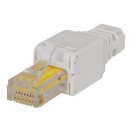 Intellinet Werkzeugloser RJ45-Stecker, RJ45-Modularstecker, kein Crimpwerkzeug benötigt - Netzwerkan Produktbild