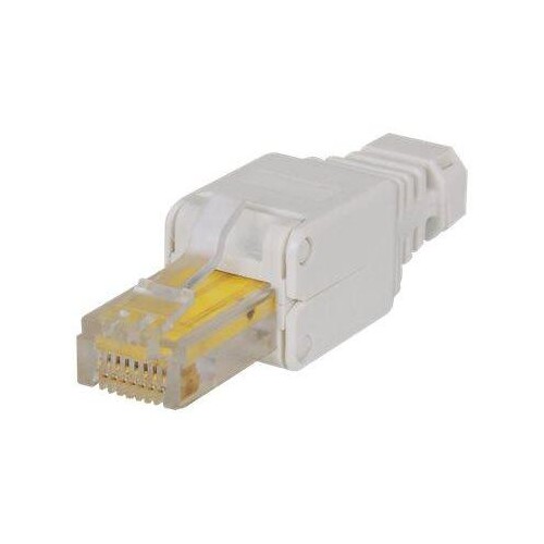 Intellinet Werkzeugloser RJ45-Stecker, RJ45-Modularstecker, kein Crimpwerkzeug benötigt - Netzwerkan Produktbild