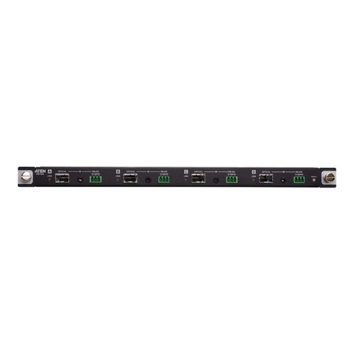 ATEN VM8584K2 - Erweiterungsmodul - 10 Gigabit SFP+ x 4 + IrDA x 4 + RS-232 x 4 Produktbild Additional View 2 L