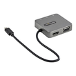 StarTech.com USB C Multiport Adapter mit HDMI und VGA - Mac / Windows / Chrome / Android - USB-C & A Produktbild Additional View 2 S
