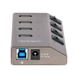StarTech.com 4-Port Self-Powered USB-C Hub with Individual On/Off Switches, USB 3.0 5Gbps Expansion Produktbild Additional View 1 S